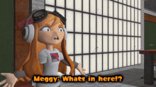 Smg4 Meggy GIF - Smg4 Meggy Whats In Here GIFs