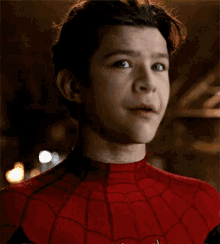 Mr Stark Spider Things GIF