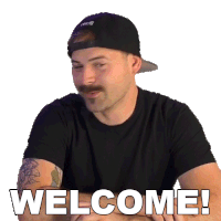 Welcome Jared Dines Sticker - Welcome Jared Dines The Dickeydines Show Stickers