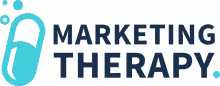 marketing therapy pills logo