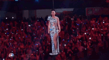 Accepting Compliments Like GIF - Katy Perry Concert Open Arms GIFs