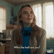 Who The Hell Are You Jodie Comer GIF - Who The Hell Are You Jodie Comer Villanelle GIFs