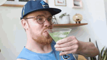 Drinking Cocktails Gregory Brown GIF - Drinking Cocktails Gregory Brown Asapscience GIFs