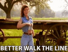 Better Walk The Line Behave GIF - Better Walk The Line Behave Better Act Right GIFs