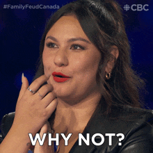 Why Not Family Feud Canada GIF - Why Not Family Feud Canada I Don'T See A Problem GIFs