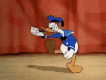 leespoons donald duck kindly leave the stage