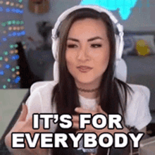 Its For Everybody Erica Nagashima GIF - Its For Everybody Erica Nagashima Queens Gaming Collective GIFs