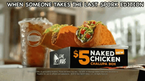 Taco Bell Features a Funny Animated GIF of a Taco Tripping and Falling on  Their 404 Error Page