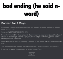 Bad Ending Nword GIF - Bad Ending Nword GIFs