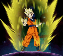 Mssj Goku GIF - Mssj Goku Power GIFs