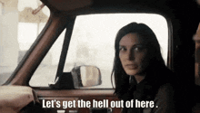 Let'S Get The Hell Out Of Here Seal Team GIF - Let'S Get The Hell Out Of Here Seal Team Mandy Ellis GIFs