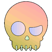Skull Dead Sticker