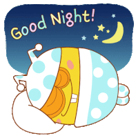 Nighty Nights Bed Sticker - Nighty Nights Bed Beds Stickers