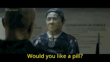 Elysium Would You Like A Pill GIF
