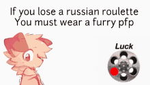 furry challenge roulette russian furry pfp