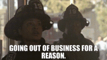 Station19 Vic Hughes GIF - Station19 Vic Hughes Going Out Of Business For A Reason GIFs