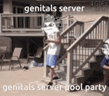 Genitals Server Pool Party Splatoon GIF
