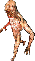 a drawing of a monster with numbers on it 's torso