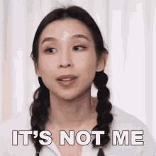 Its Not Me Tina Yong GIF - Its Not Me Tina Yong Thats Not Who I Am GIFs