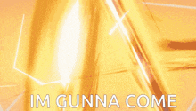 a picture of a robot with the words im gunna come above it