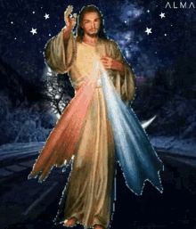 Muy Buenas Noches Jesus Christ GIF - Muy Buenas Noches Jesus Christ Lord GIFs