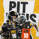 Cincinnati Bengals (10) Vs. Pittsburgh Steelers (16) Post Game GIF - Nfl National Football League Football League GIFs