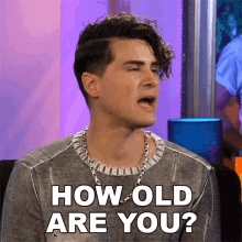 How Old Are You Anthony Padilla GIF - How Old Are You Anthony Padilla Whats Your Age GIFs