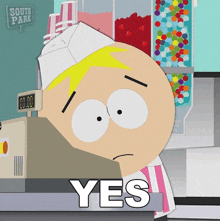Yes Butters Stotch GIF