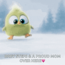 Firststep Chick GIF - Firststep Chick Snow GIFs