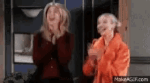 Excited Friends GIF - Excited Friends Jump GIFs