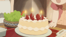 Birthday Cake GIF - Birthday Cake Anime GIFs