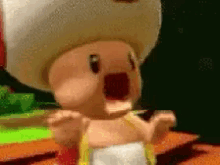 Toad Mario Kart GIF - Toad Mario Kart Excited GIFs