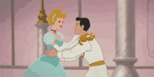 Cinderella Princeandprincess GIF - Cinderella Princeandprincess Kiss GIFs