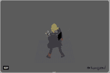a gif of a person 's drawing with the hashtag @koingyeah