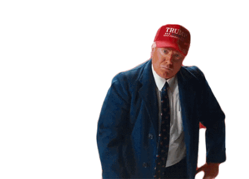 Dancing Donald Trump Sticker - Dancing Donald Trump Yg Stickers