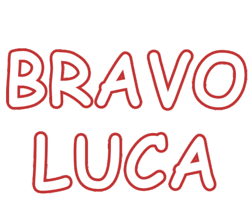 Bravo Luca Sticker - Bravo Luca Luca Bravo Stickers