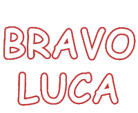 Bravo Luca Sticker - Bravo Luca Luca Bravo Stickers