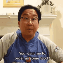 You Want Me To Order Us Some Food Nick Cho GIF