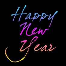 happy new year happy new year colorful