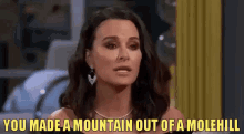 Mountain GIF - You Made A Mountain Out Of A Molehill Mountain Drama GIFs