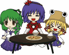 touhou suwako kanako sanae touhou project touhou suwako kanako sanae touhou project