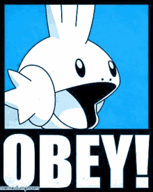 Obey Mudkip GIF - Obey Mudkip GIFs