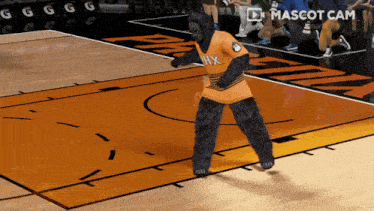 Phoenix Suns Gorilla GIF - Phoenix Suns Gorilla Dunk - Discover