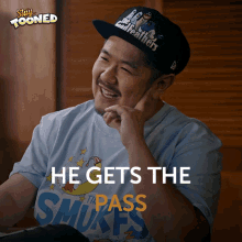 He Gets The Pass Eric Bauza GIF - He Gets The Pass Eric Bauza Stay Tooned GIFs