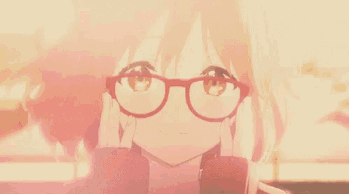 Anime Eye Glasses GIF Anime Eye Glasses Pretty Discover Share GIFs