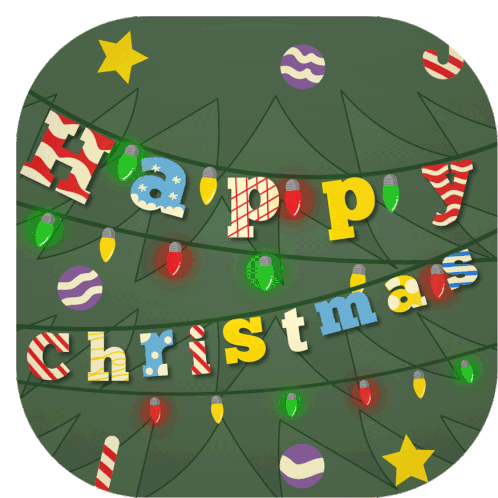 Christmas Happy Christmas Sticker - Christmas Happy Christmas Stickers