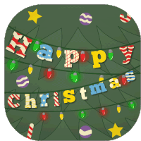 Christmas Happy Christmas Sticker - Christmas Happy Christmas Stickers