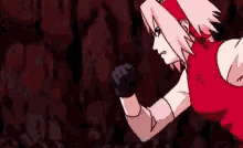 Sakura Haruno Punch GIF - Sakura Haruno Punch Naruto GIFs
