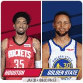 Houston Rockets Vs. Golden State Warriors Pre Game GIF - Nba Basketball Nba 2021 GIFs