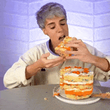 Tasting Raphael Gomes GIF - Tasting Raphael Gomes Have A Bite GIFs